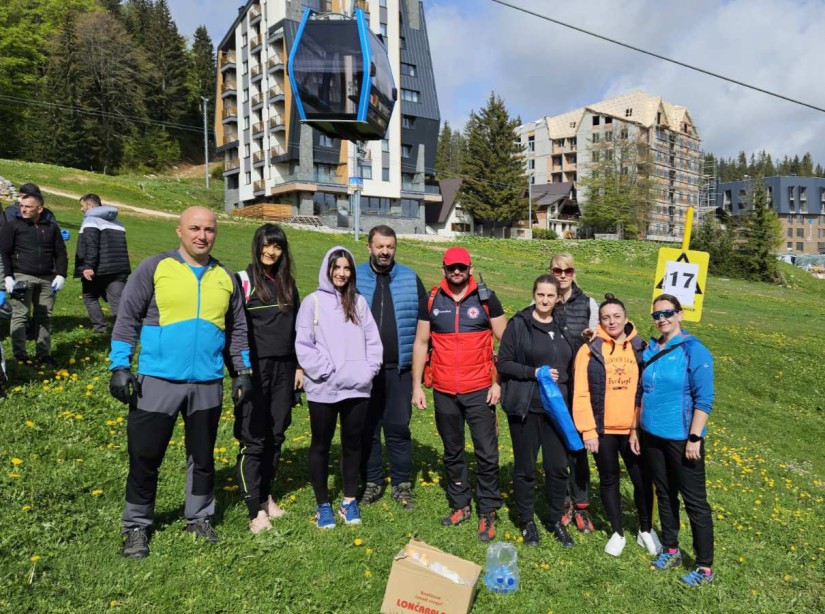 Successful clean-up campaign on Jahorina